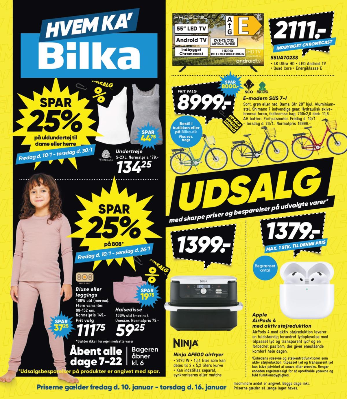 Bilka tilbudsavis gyldig fra 10.01. - 16.01.