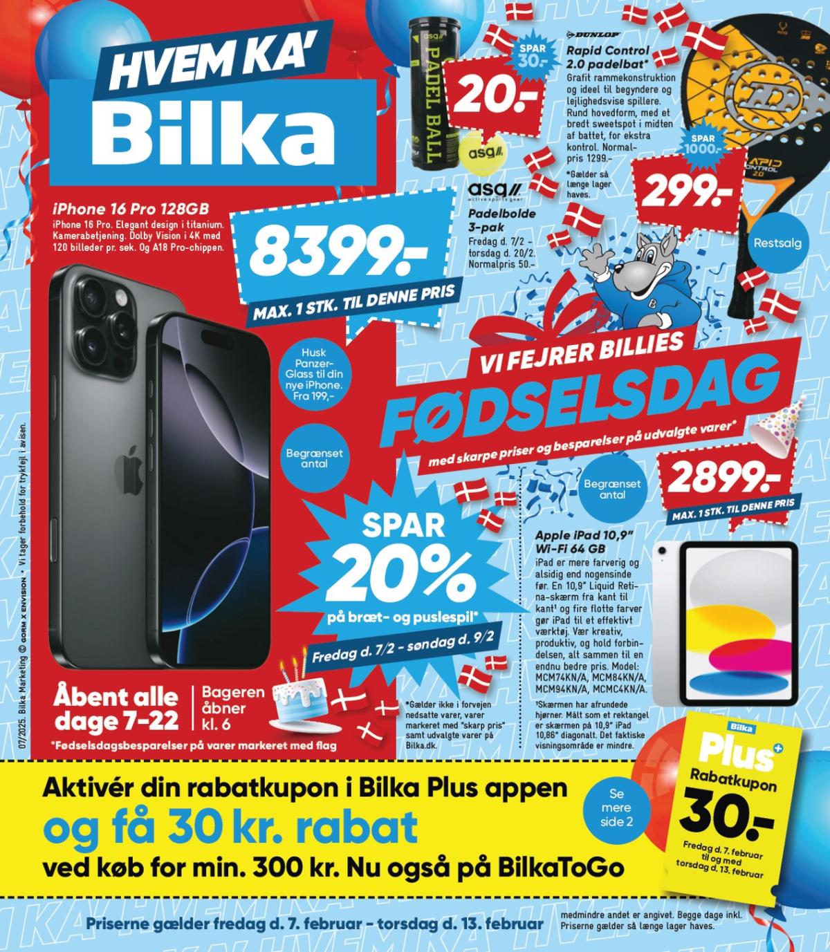 Bilka tilbudsavis gyldig fra 07.02. - 13.02.