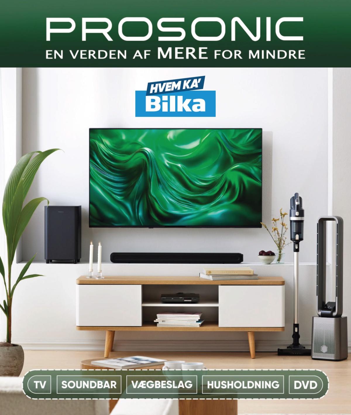 Bilka - Prosonic tilbudsavis gyldig fra 13.12. - 01.05.