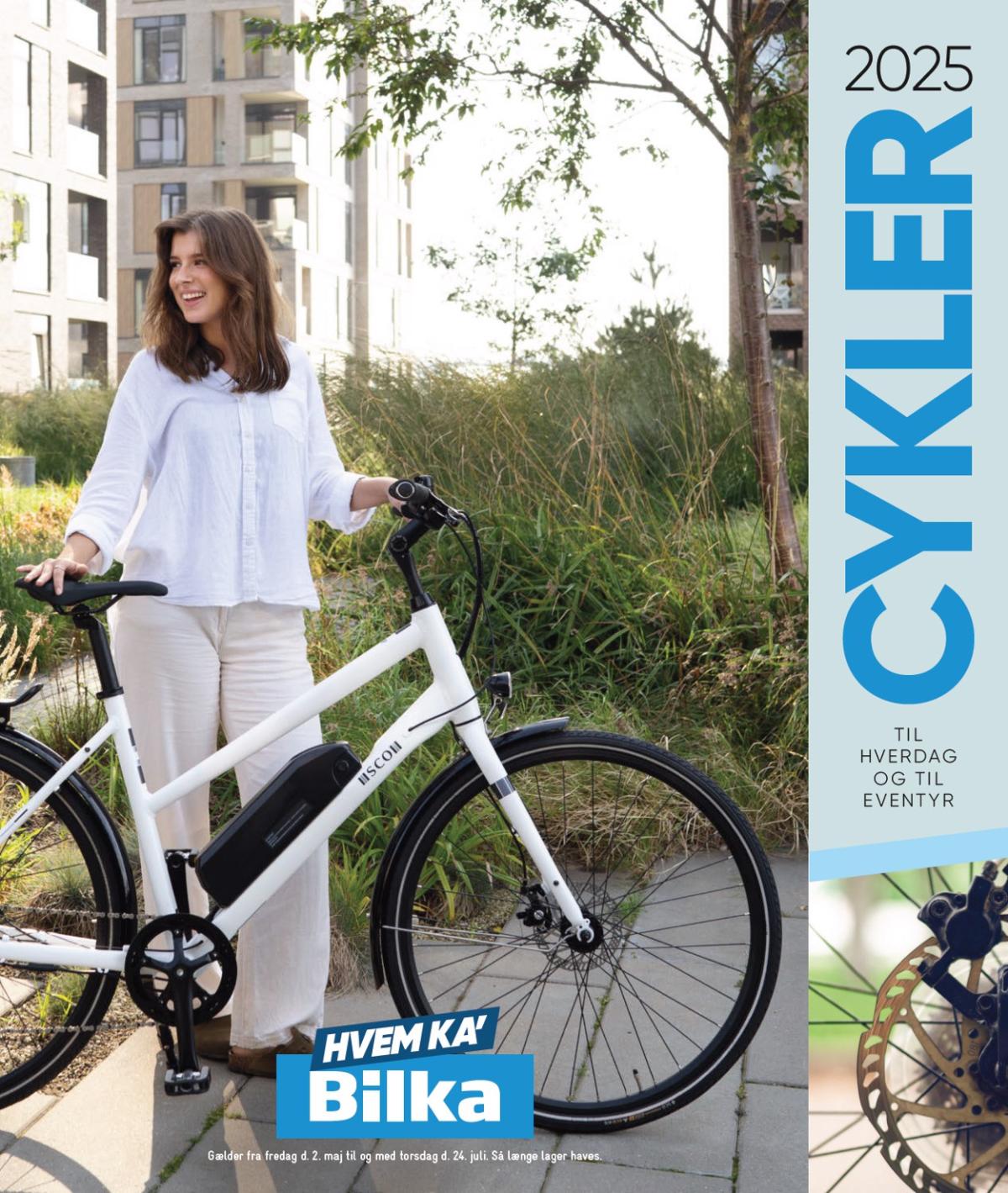 Bilka - Cykler tilbudsavis gyldig fra 02.05. - 24.07.