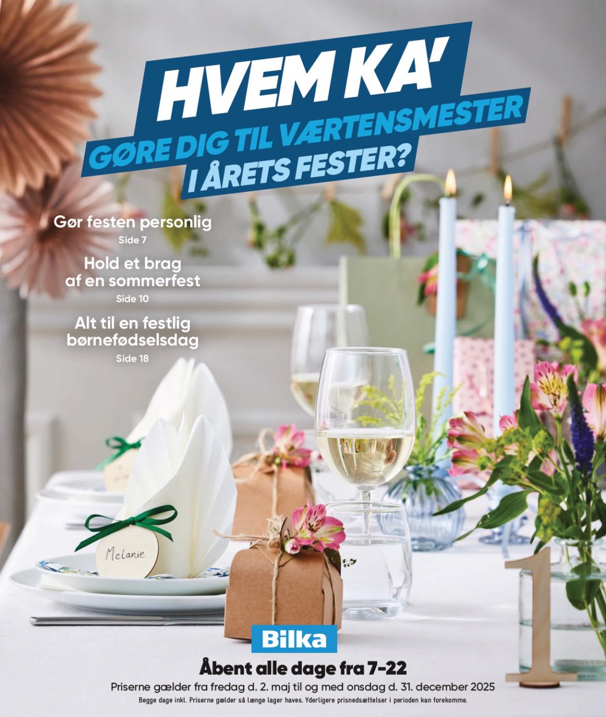 Bilka - Dekoration tilbudsavis gyldig fra 02.05. - 31.12.