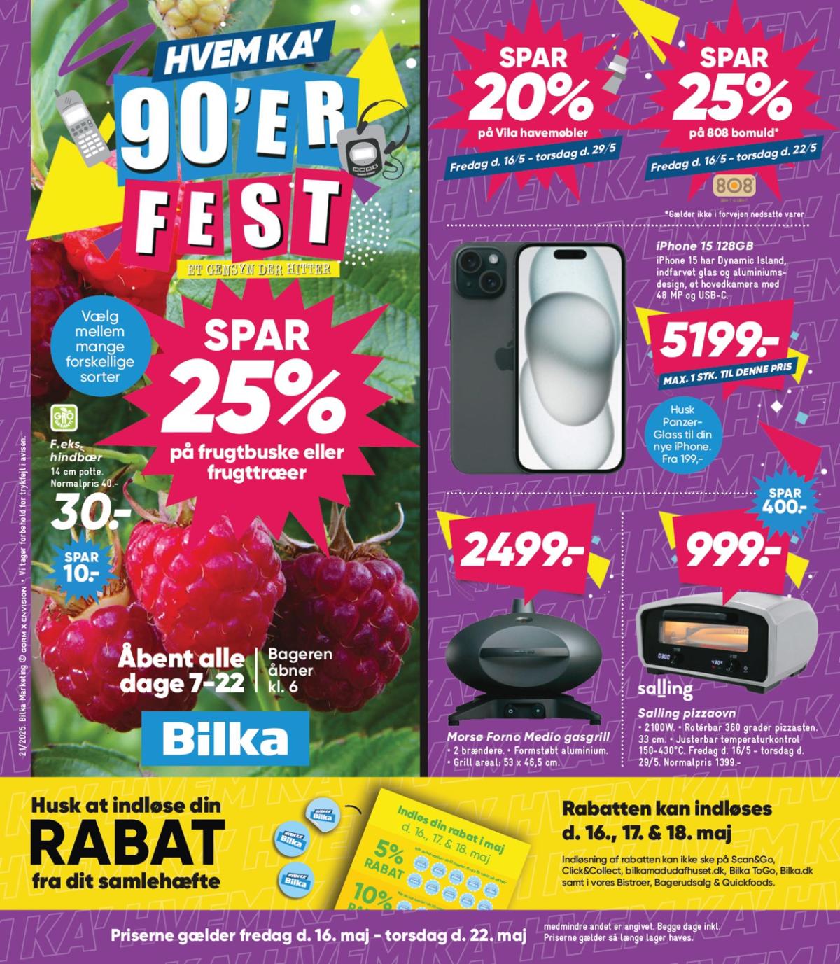 Bilka - Nonfood tilbudsavis gyldig fra 16.05. - 22.05.