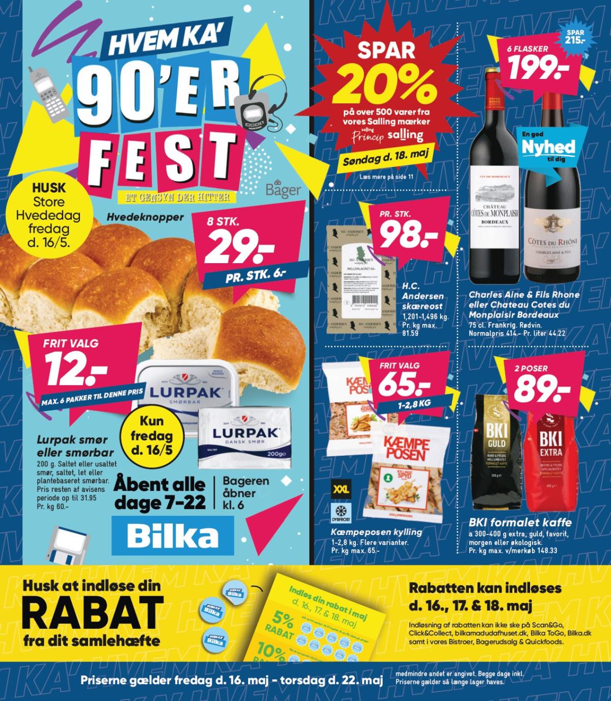 Bilka tilbudsavis gyldig fra 16.05. - 22.05.