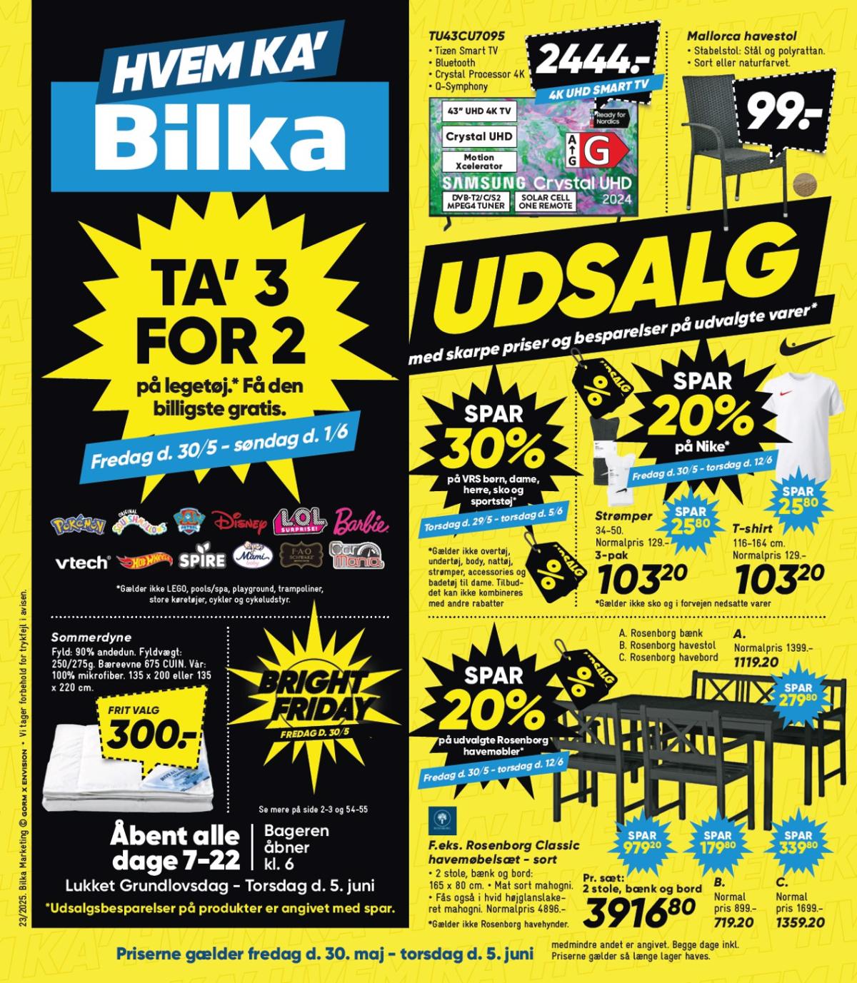Bilka - Nonfood tilbudsavis gyldig fra 30.05. - 05.06.