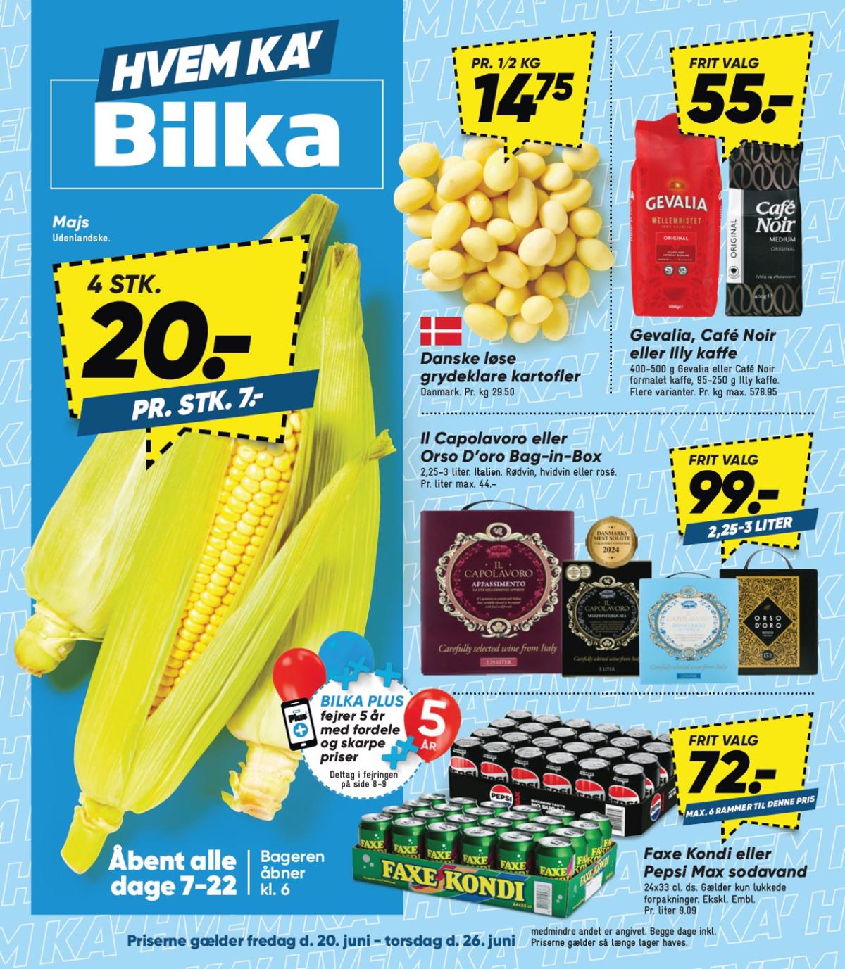 Bilka tilbudsavis gyldig fra 20.06. til 26.06.