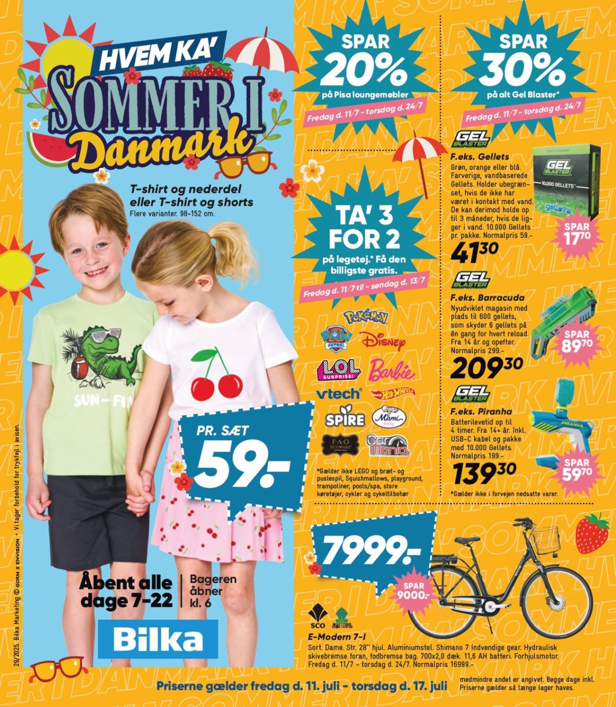 Bilka - Nonfood tilbudsavis gyldig fra 11.07. til 17.07.