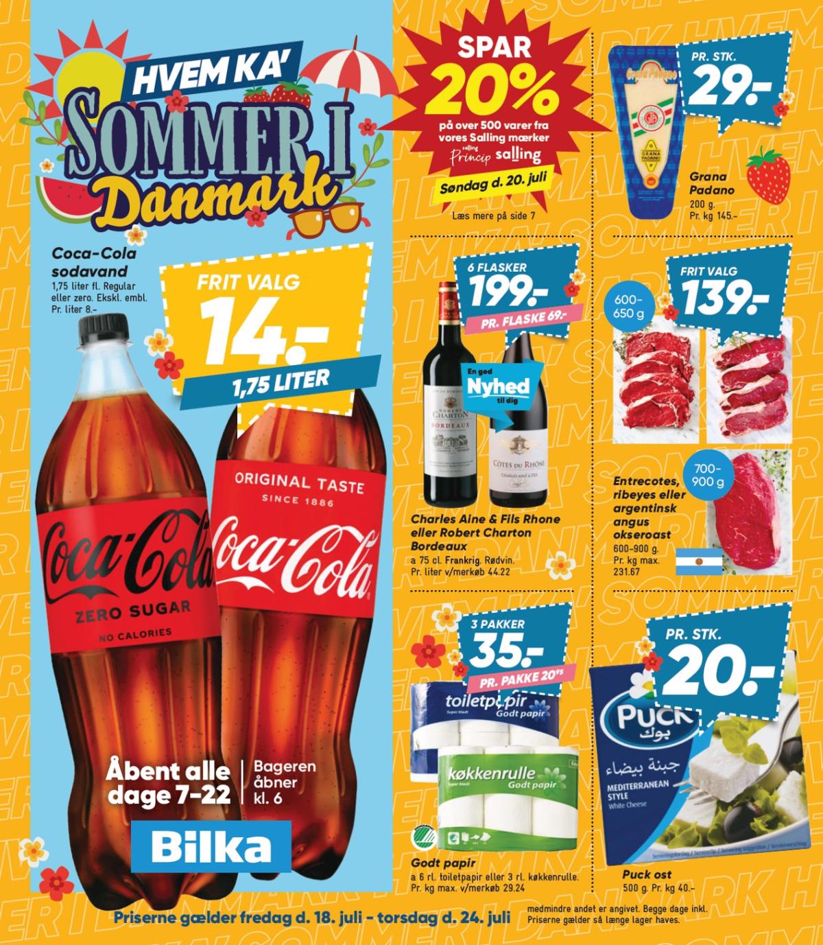 Bilka tilbudsavis gyldig fra 18.07. til 24.07.