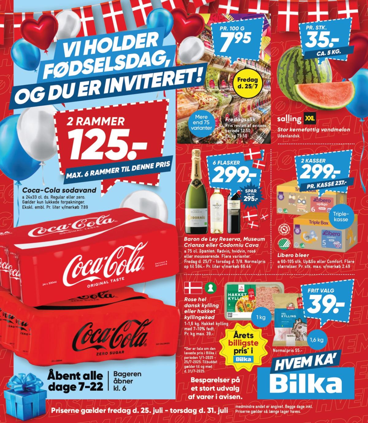 Bilka tilbudsavis gyldig fra 25.07. til 31.07.