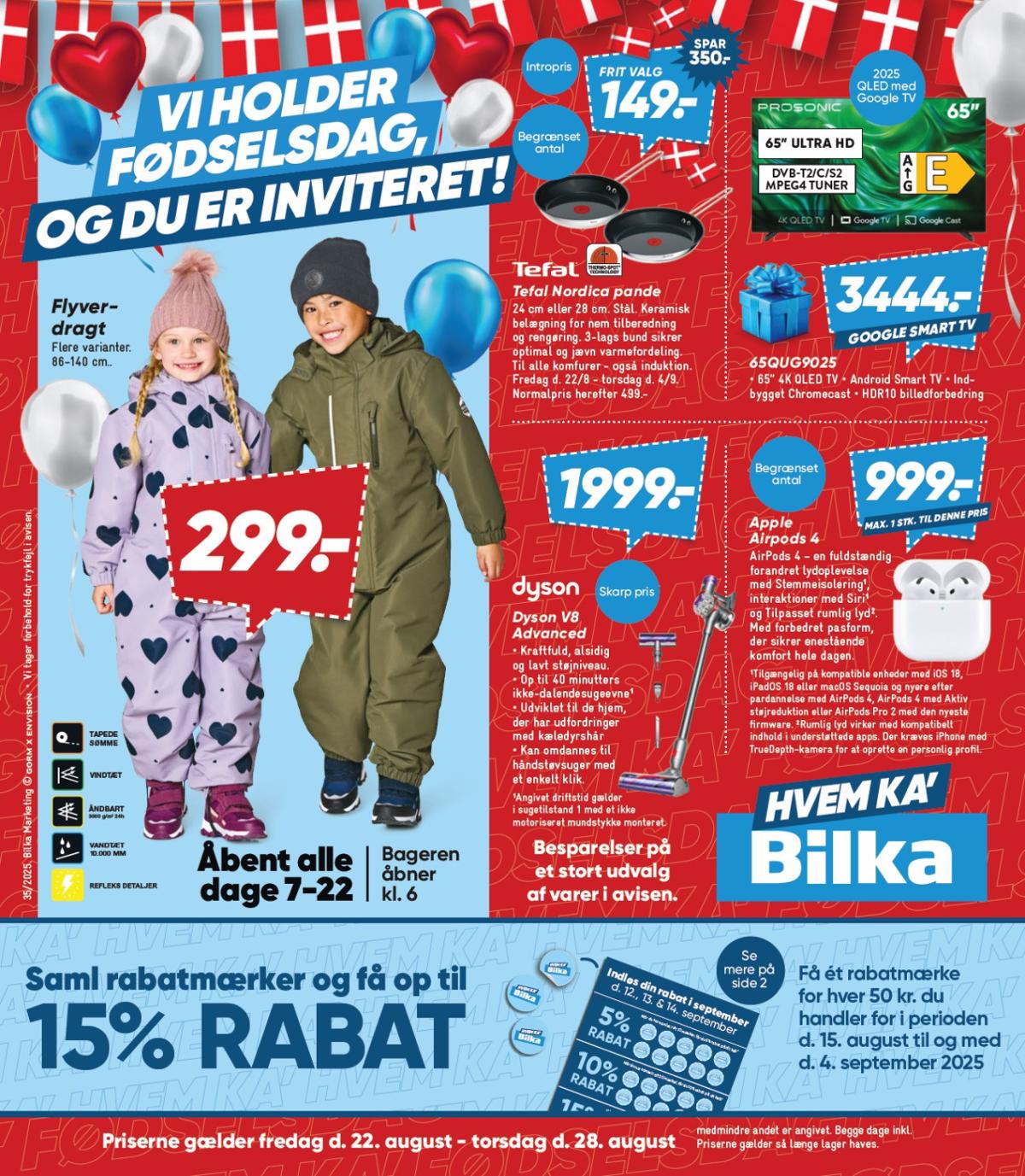 Bilka - Nonfood tilbudsavis gyldig fra 22.08. til 28.08.