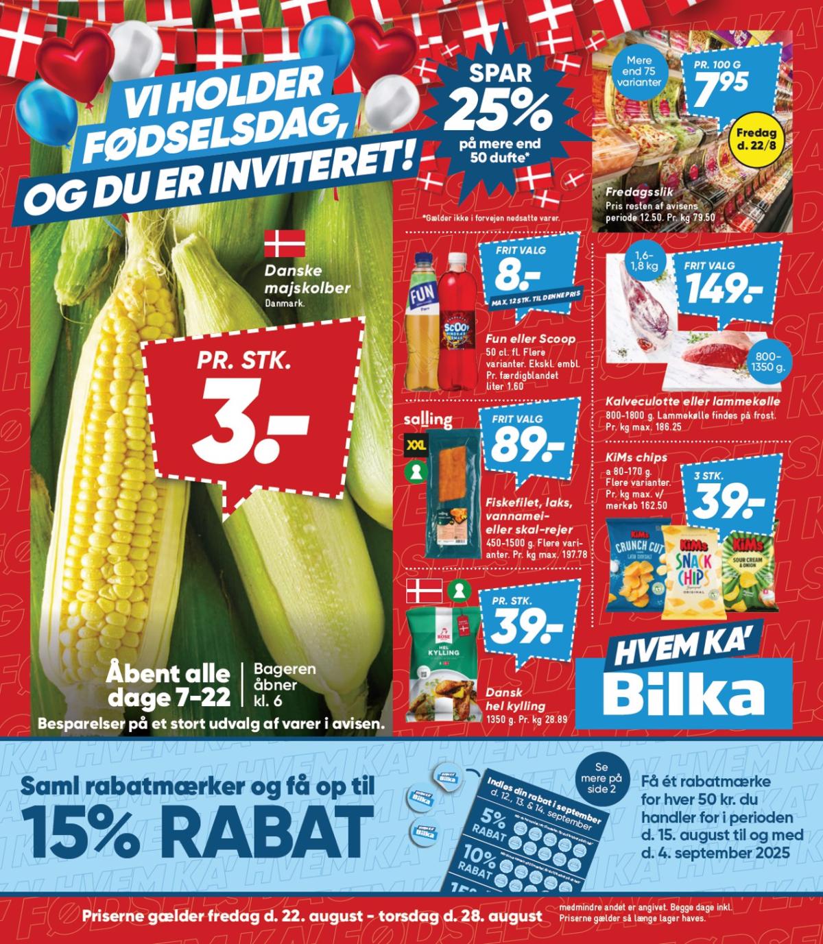 Bilka tilbudsavis gyldig fra 22.08. til 28.08.