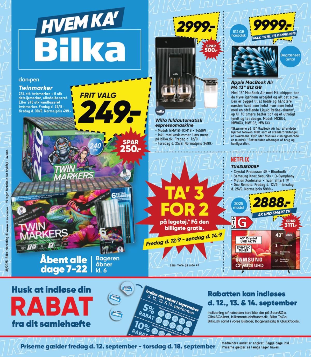 Bilka - Nonfood tilbudsavis gyldig fra 12.09. til 18.09.