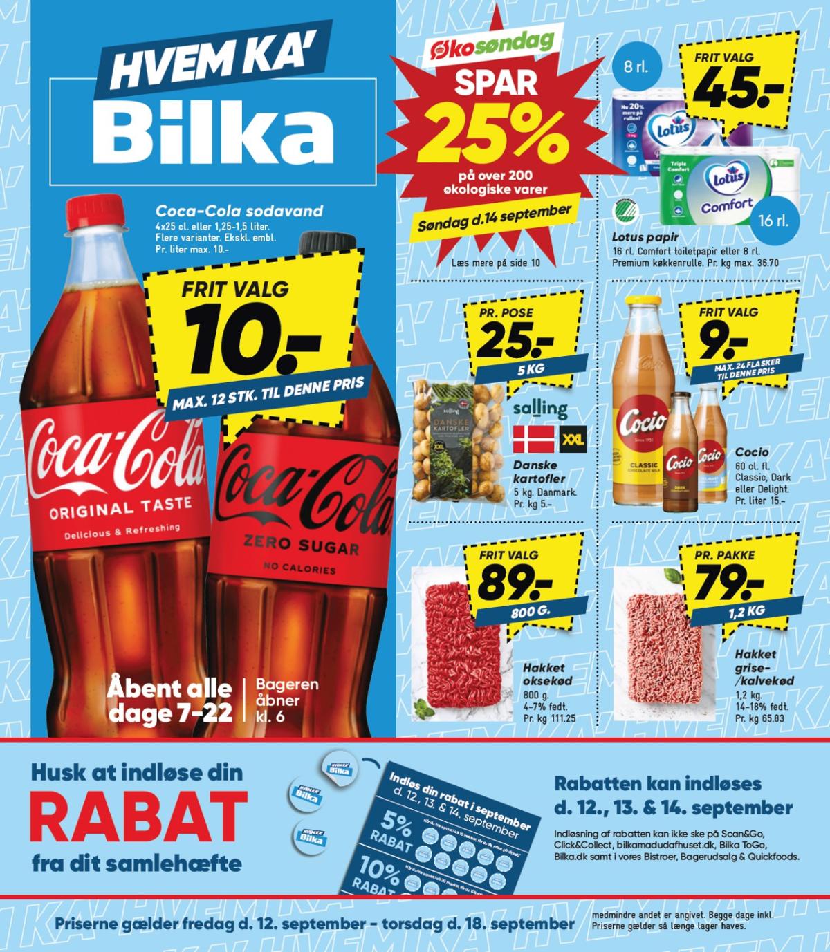 Bilka tilbudsavis gyldig fra 12.09. til 18.09.