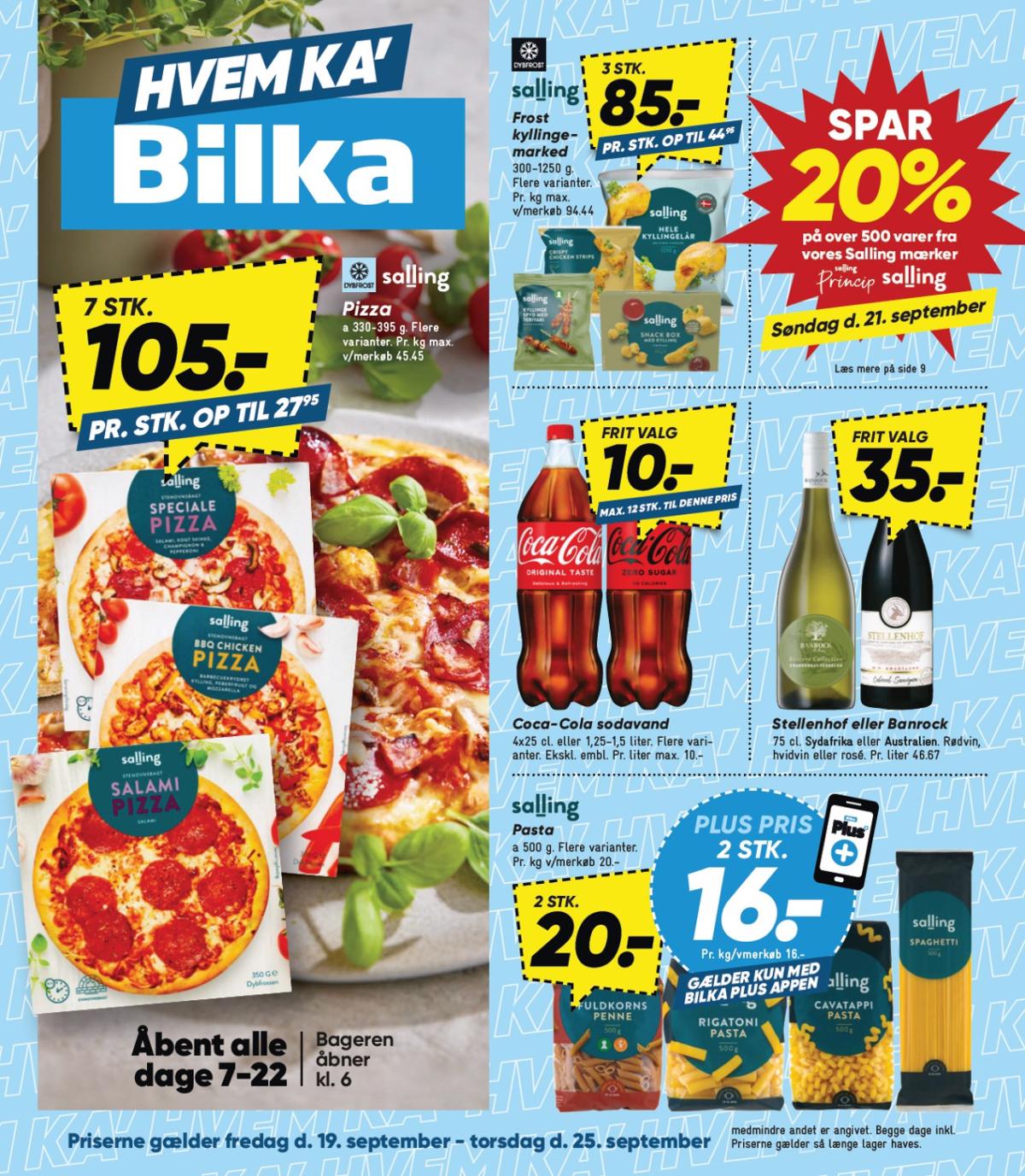 Bilka tilbudsavis gyldig fra 19.09. til 25.09.