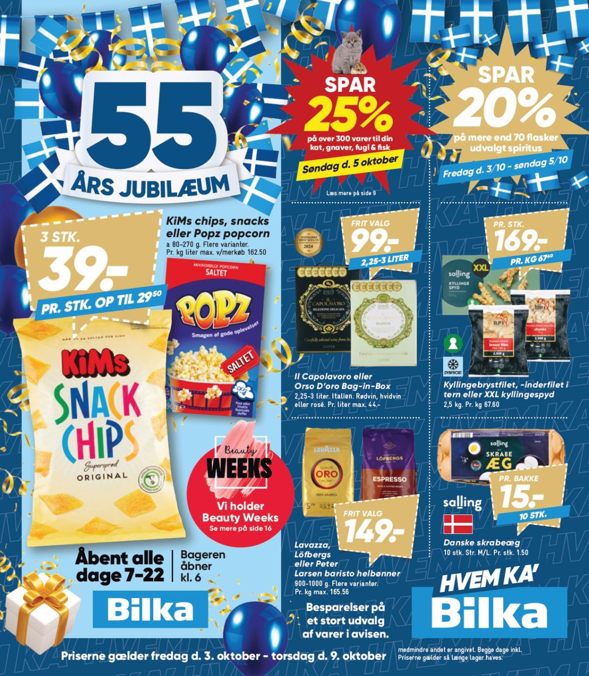 Bilka tilbudsavis gyldig fra 03.10. til 09.10.