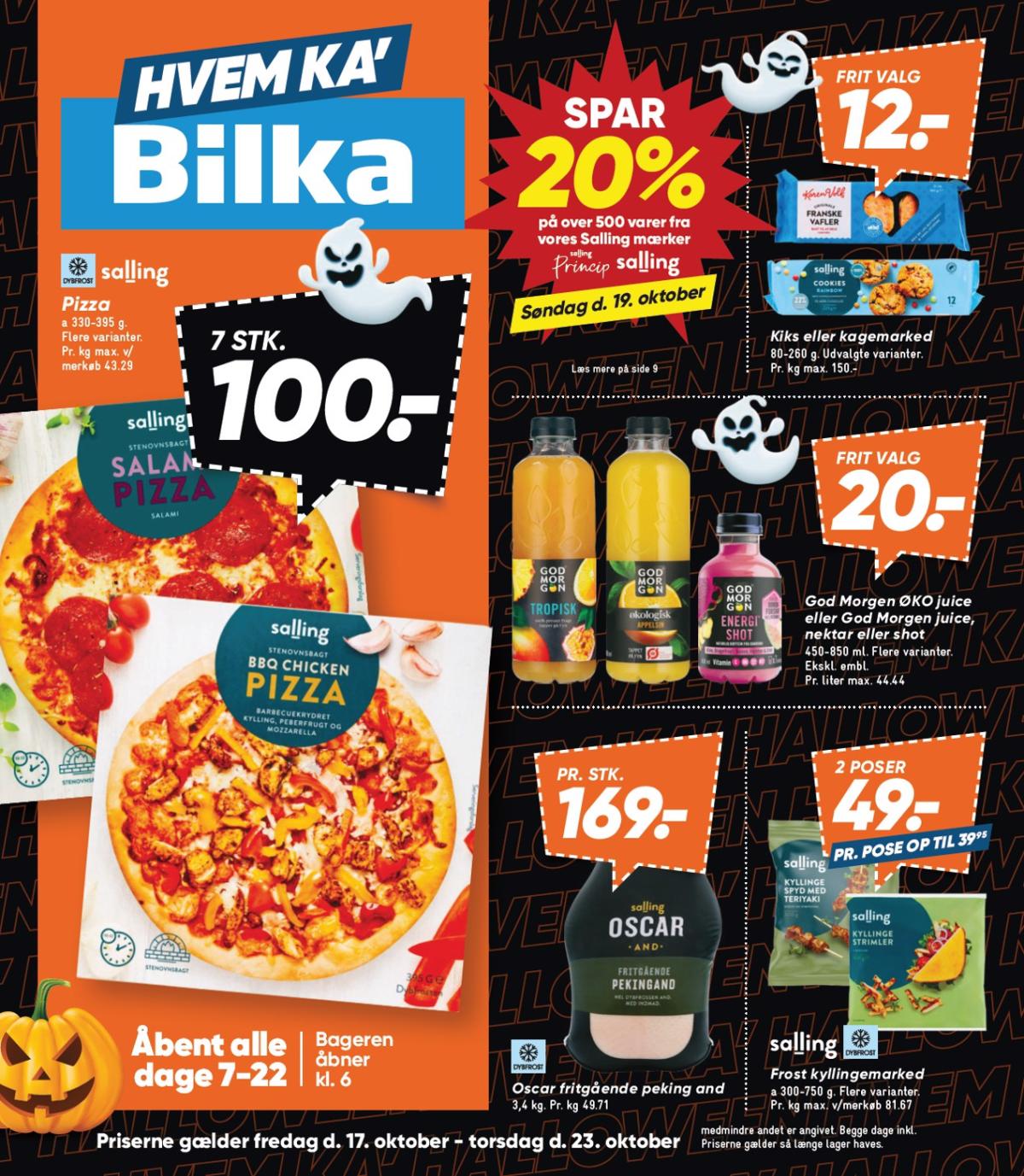 Bilka tilbudsavis gyldig fra 17.10. til 23.10.