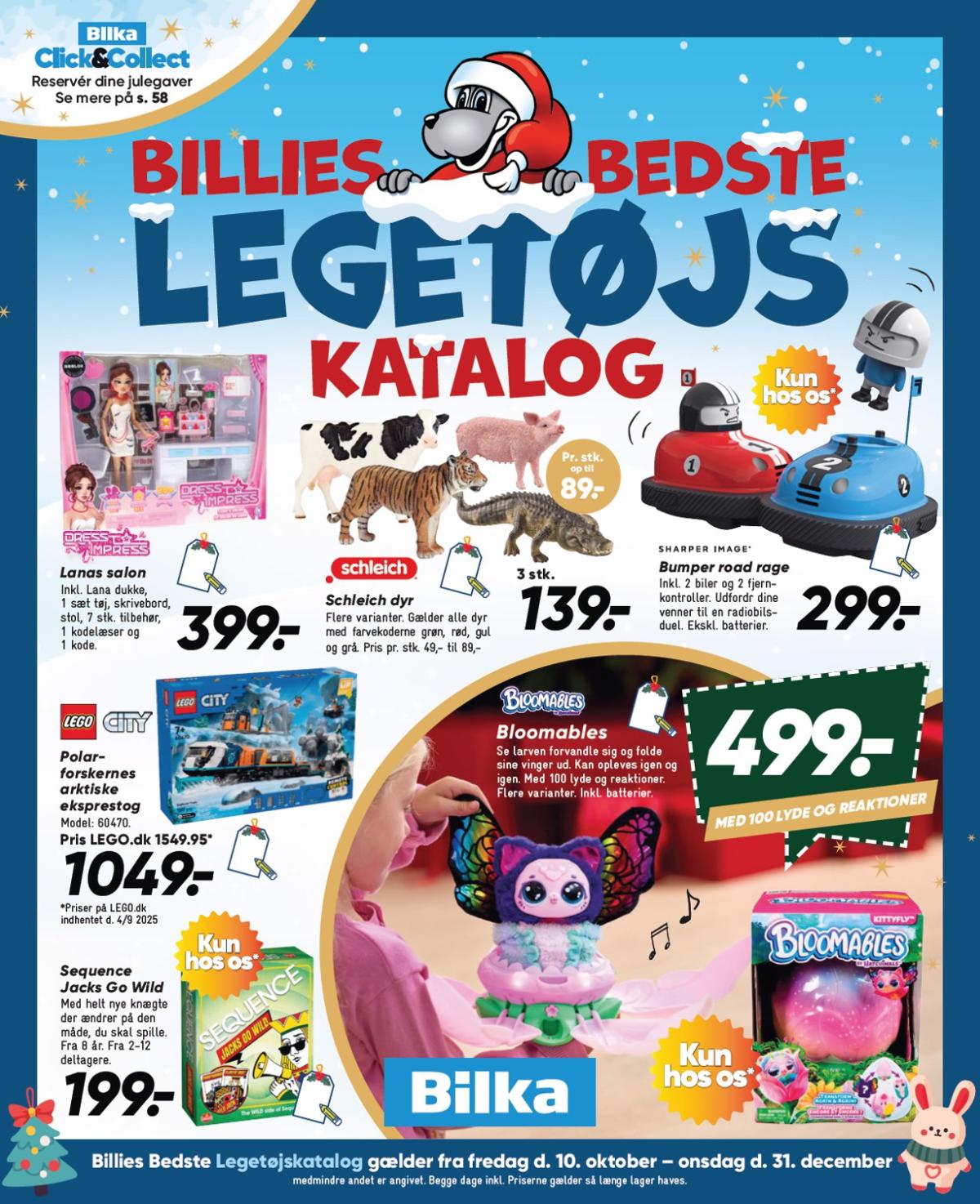 Bilka - Legetøjs katalog tilbudsavis gyldig fra 10.10. til 31.10.
