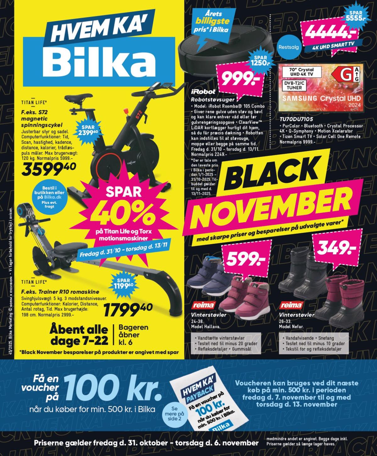 Bilka - Nonfood tilbudsavis gyldig fra 31.10. til 06.11.