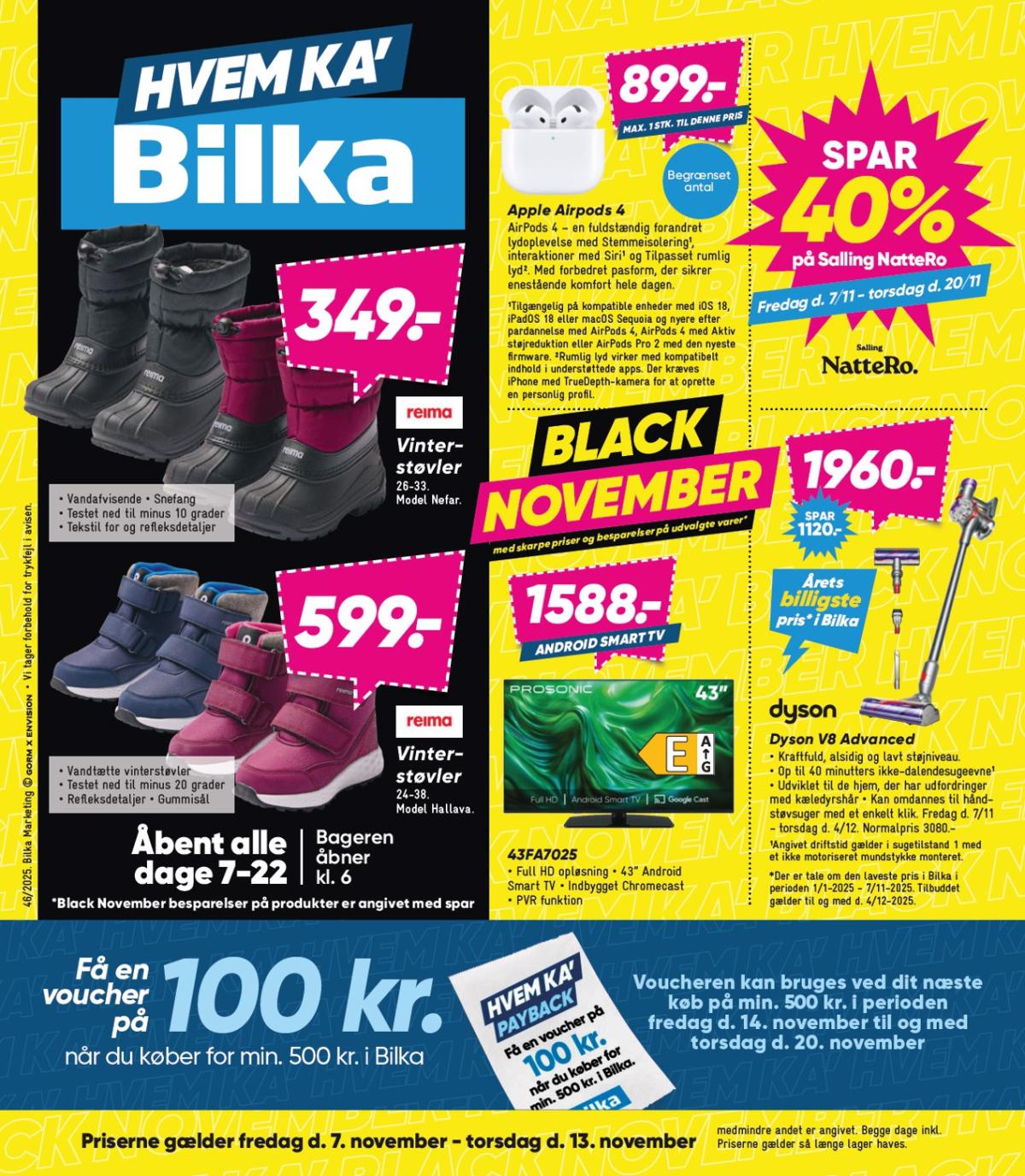Bilka - Nonfood tilbudsavis gyldig fra 07.11. til 13.11.