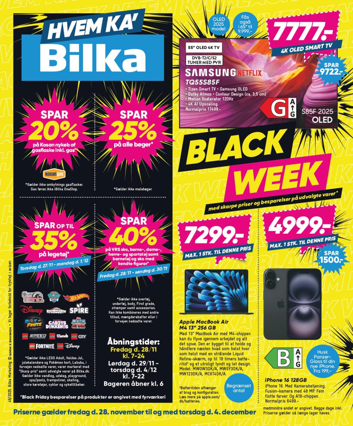 Bilka - Nonfood tilbudsavis gyldig fra 28.11. til 04.12.