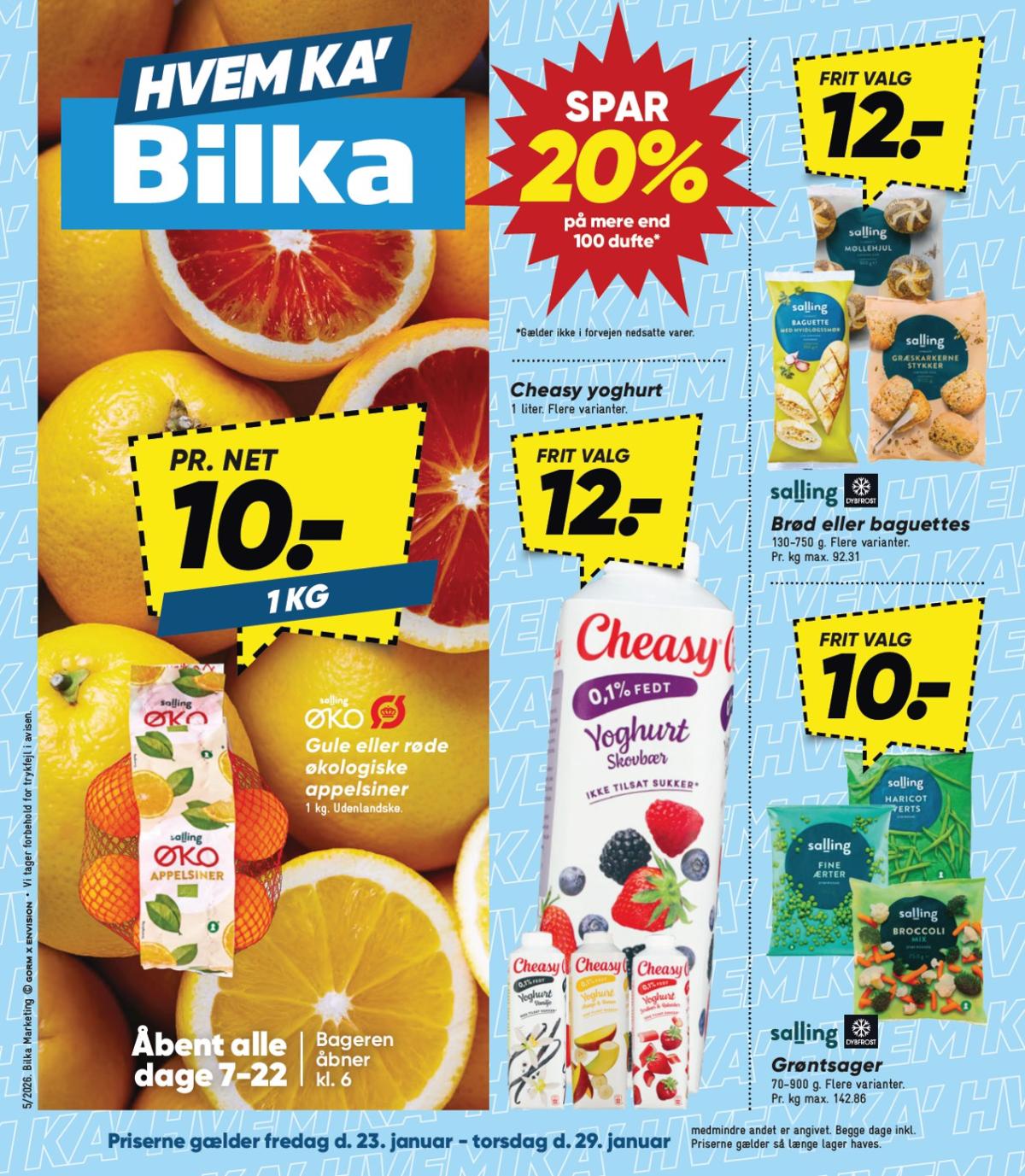 Bilka tilbudsavis gyldig fra 23.01. til 29.01.