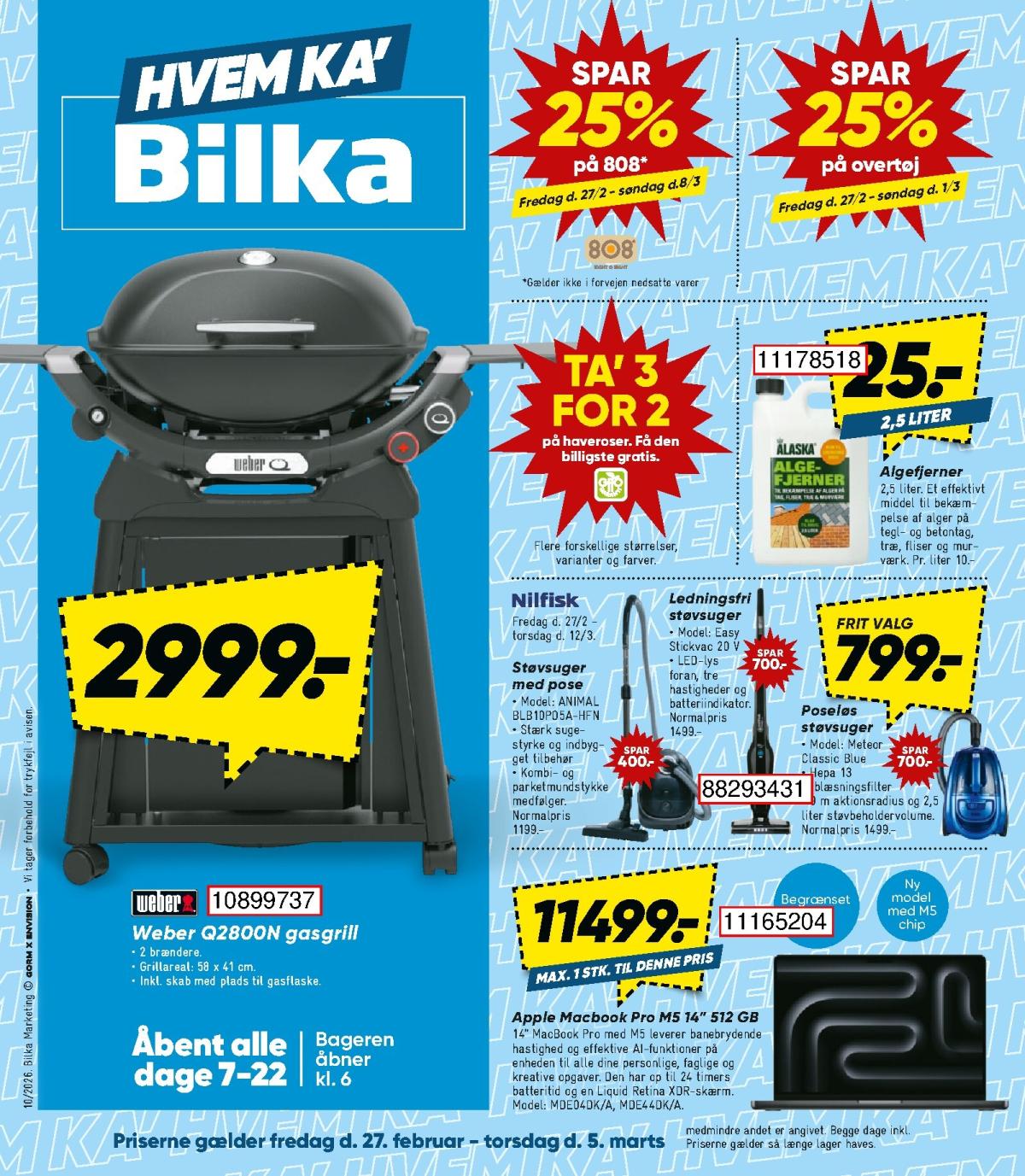 Bilka - Nonfood tilbudsavis gyldig fra 27.02.2026 til 05.03.2026