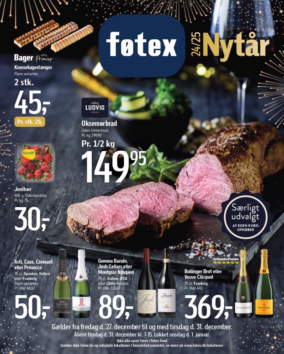 Føtex tilbudsavis gyldig fra 27.12. - 31.12.