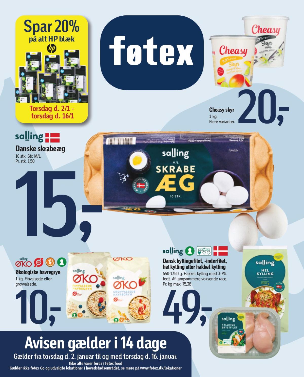 Føtex tilbudsavis gyldig fra 02.01. - 16.01.