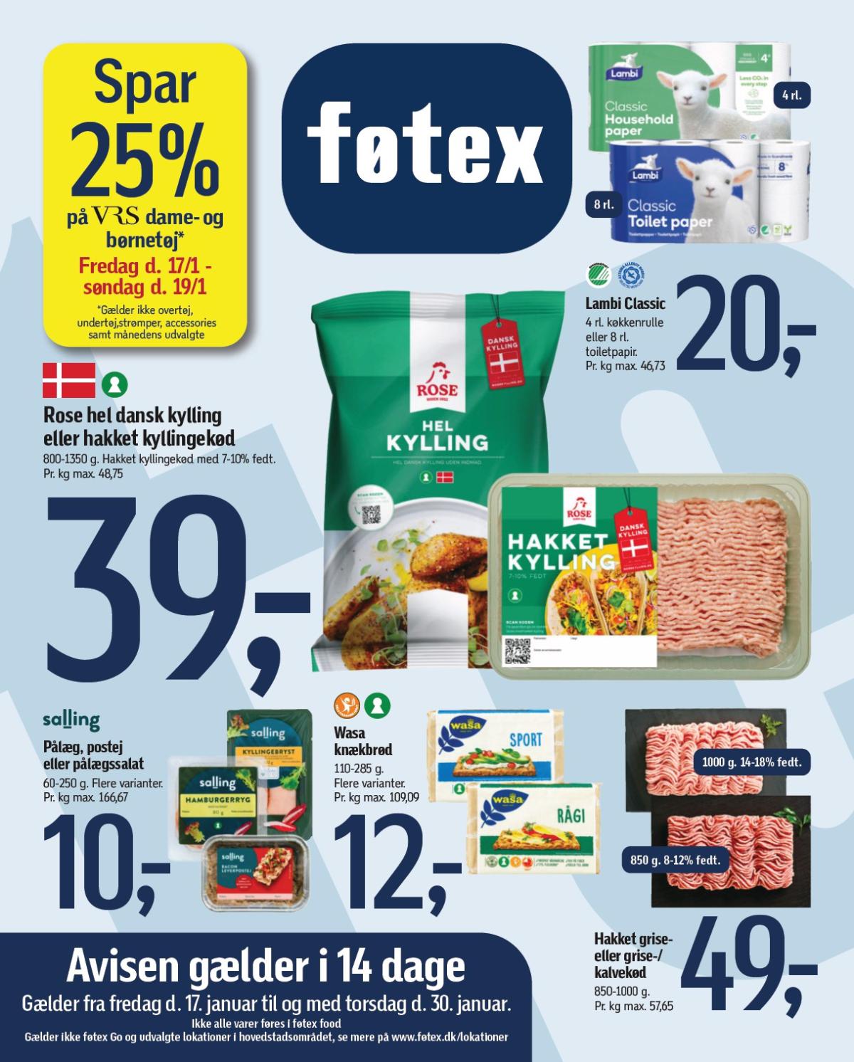 Føtex tilbudsavis gyldig fra 17.01. - 30.01.