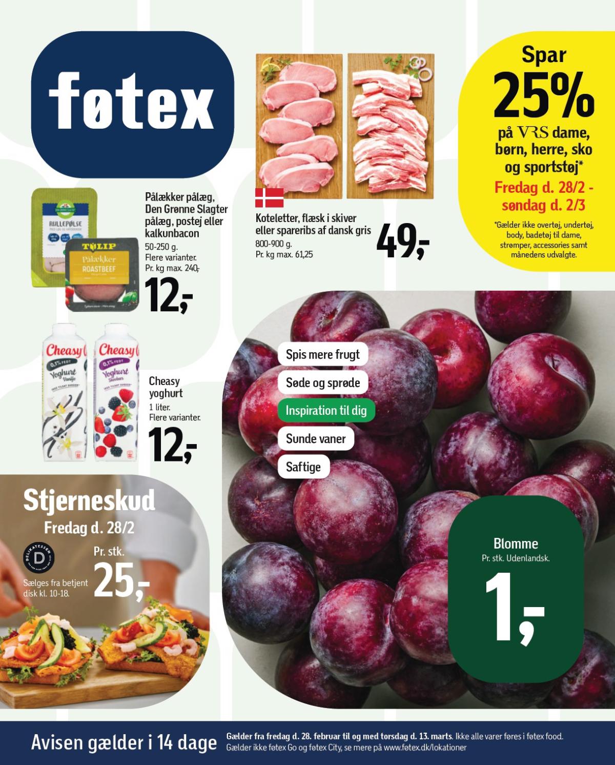 Føtex tilbudsavis gyldig fra 28.02. - 13.03.