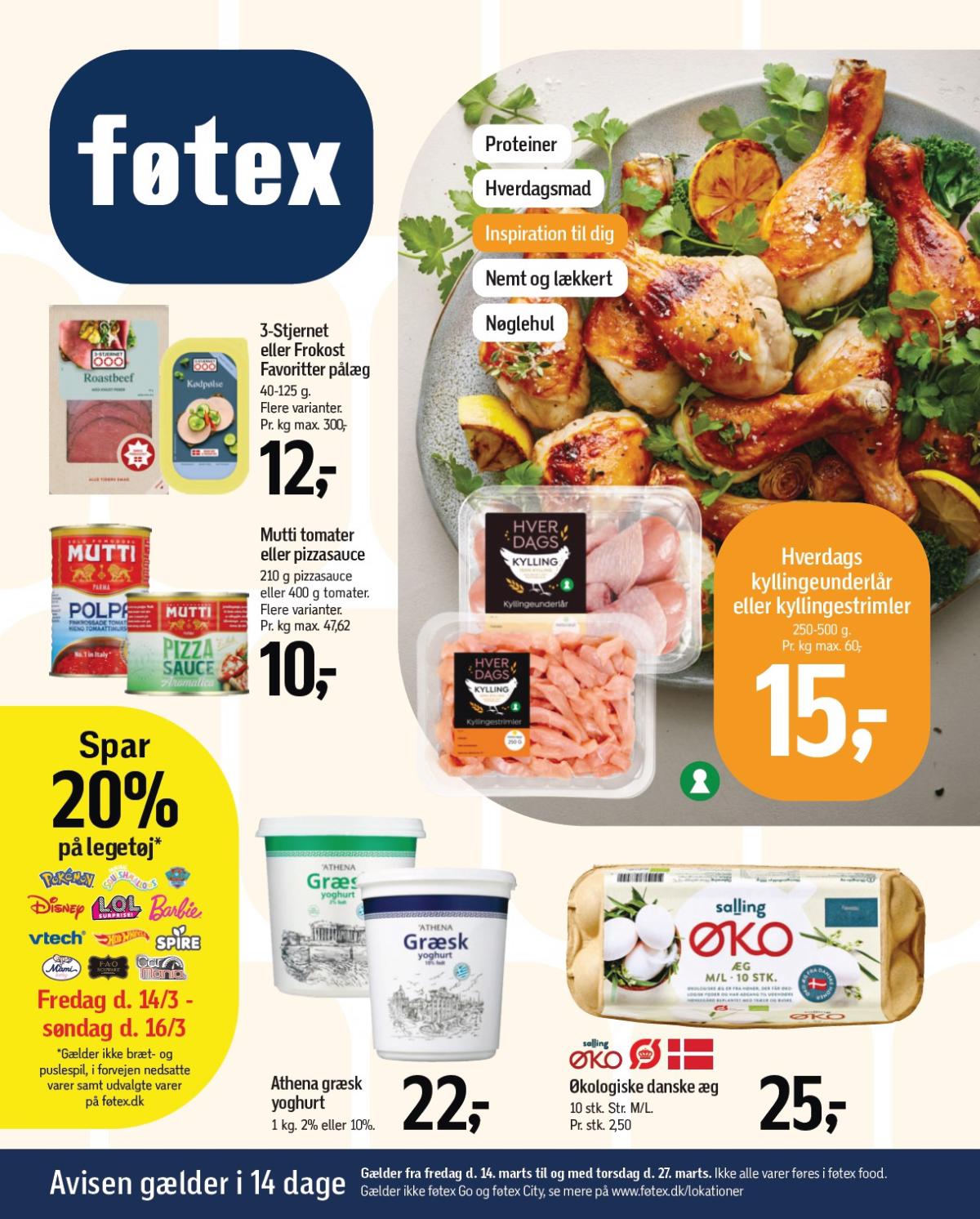 Føtex tilbudsavis gyldig fra 14.03. - 27.03.