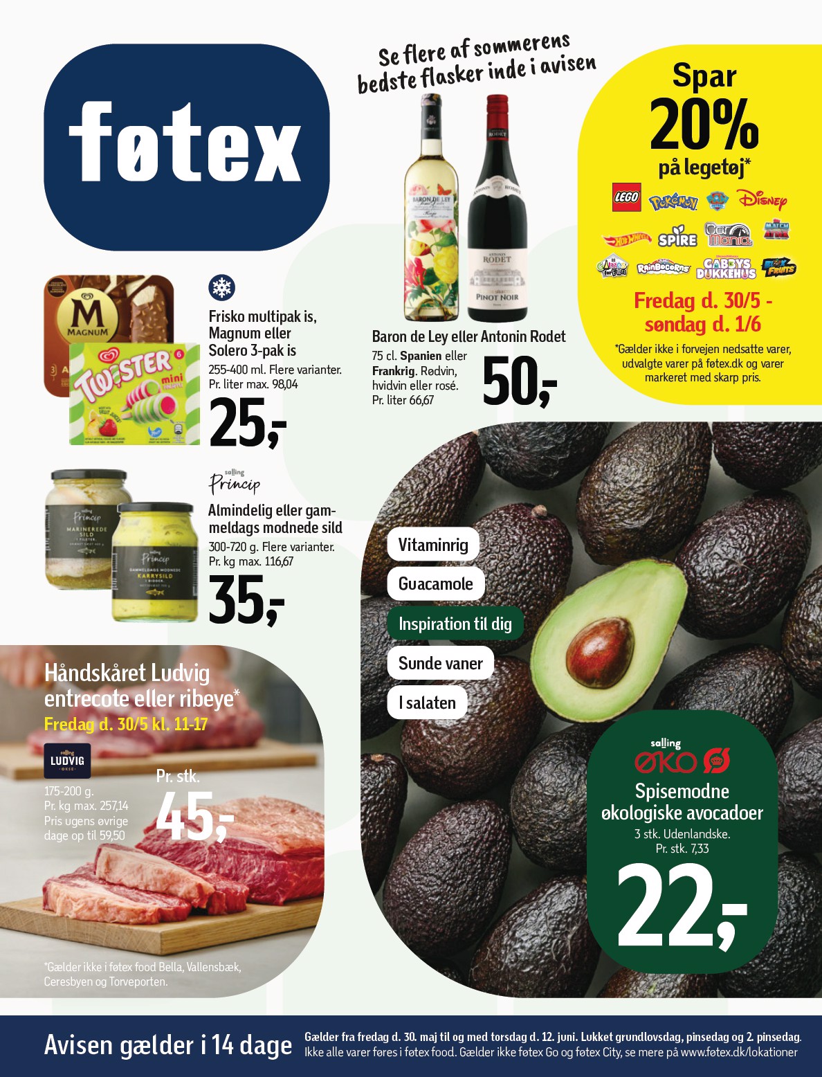 Føtex tilbudsavis gyldig fra 30.05. - 12.06.