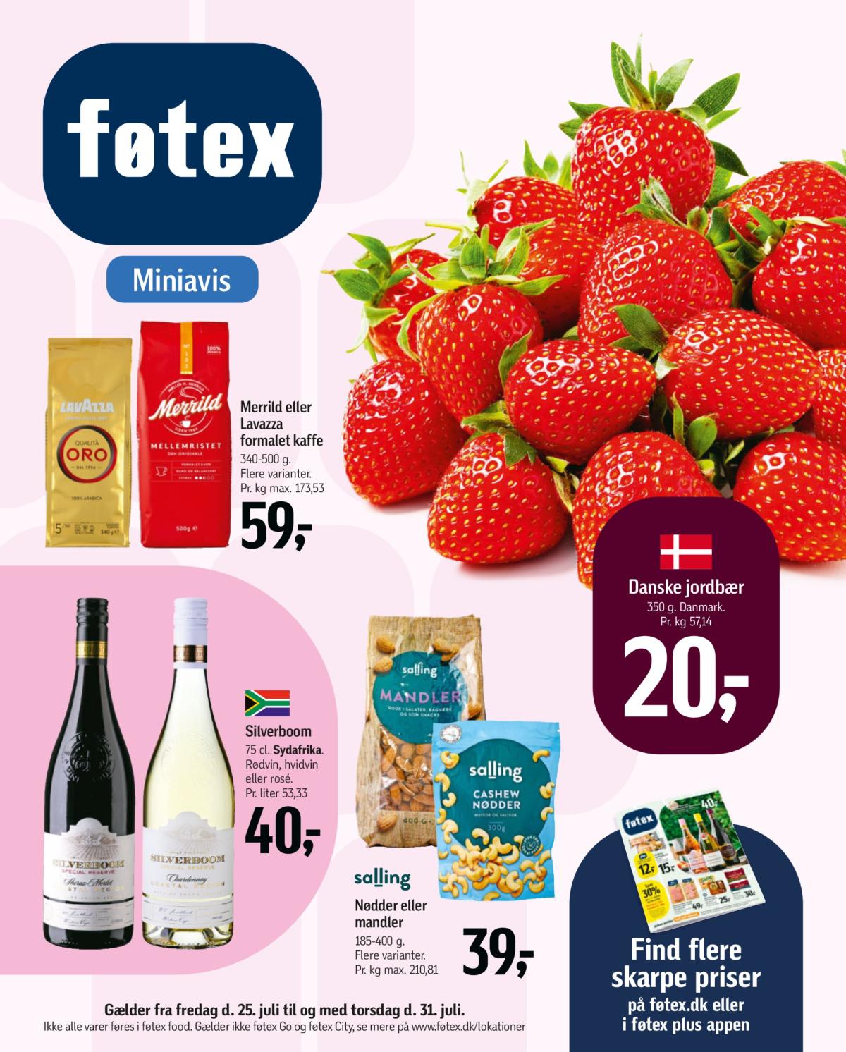 Føtex tilbudsavis gyldig fra 25.07. til 31.07.