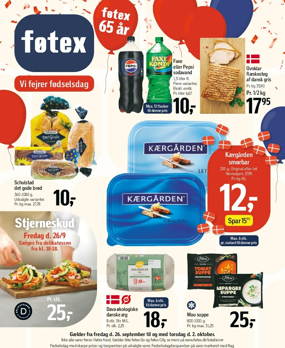 Føtex tilbudsavis gyldig fra 26.09. til 02.10.
