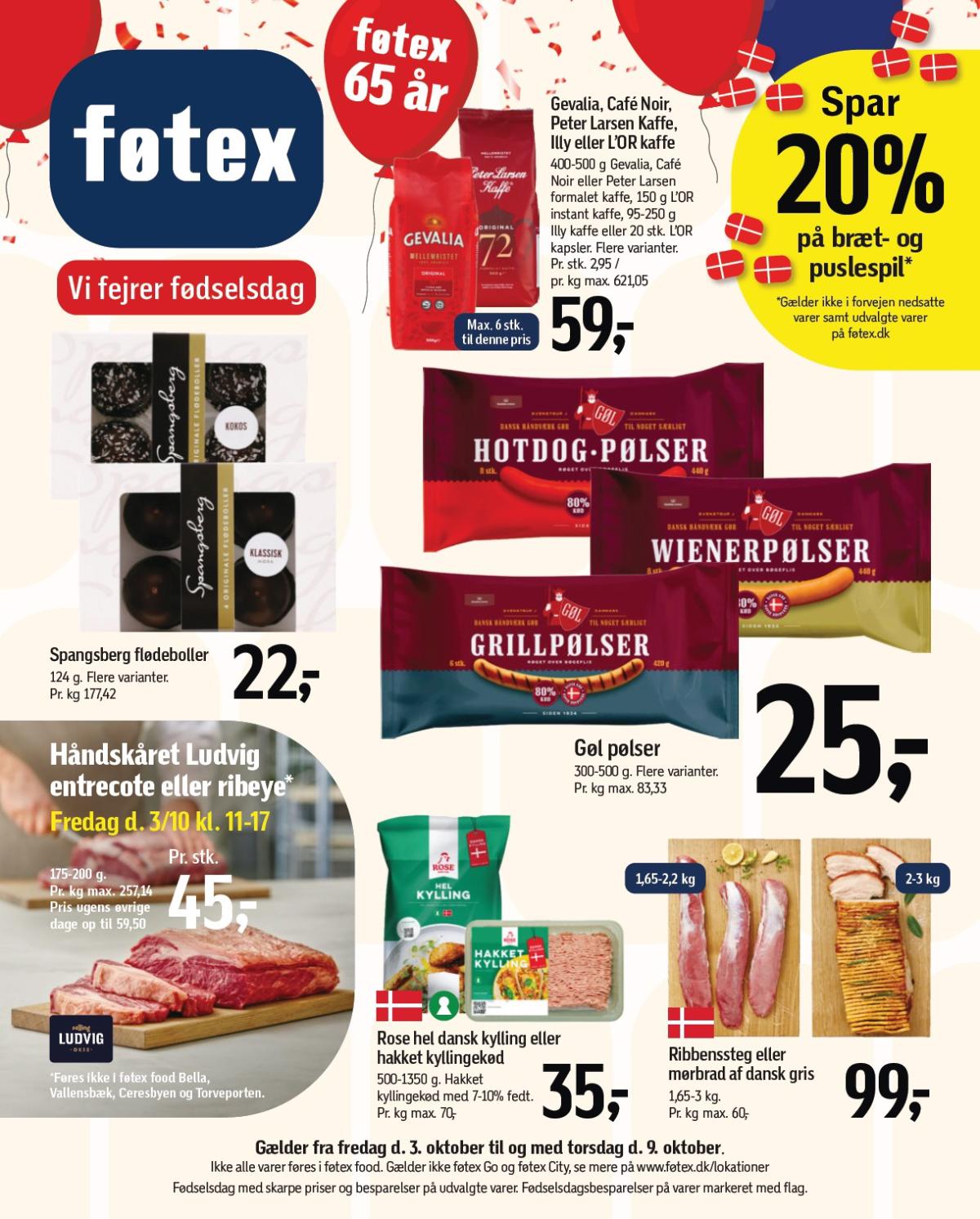 Føtex tilbudsavis gyldig fra 03.10. til 09.10.