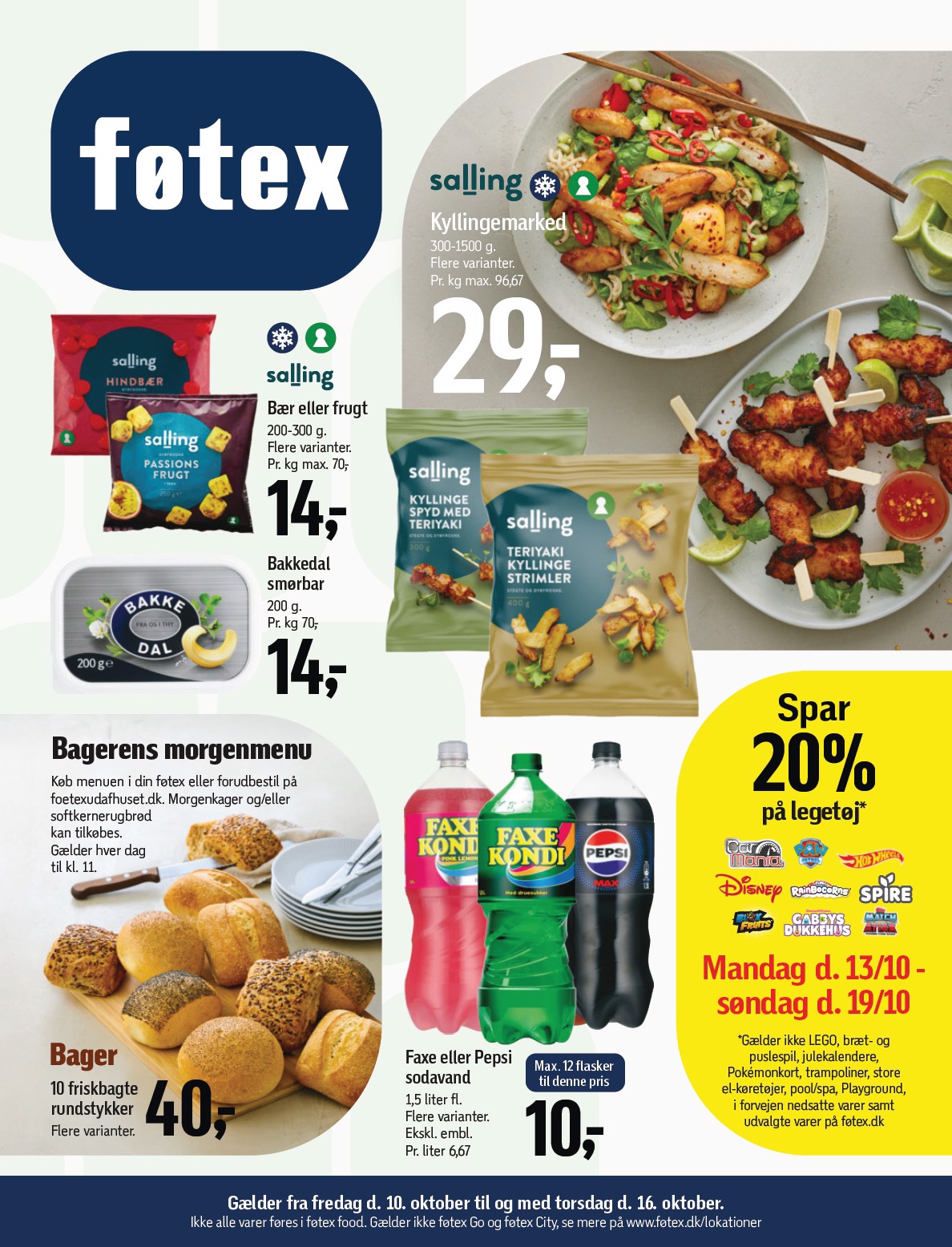 Føtex tilbudsavis gyldig fra 10.10. til 16.10.