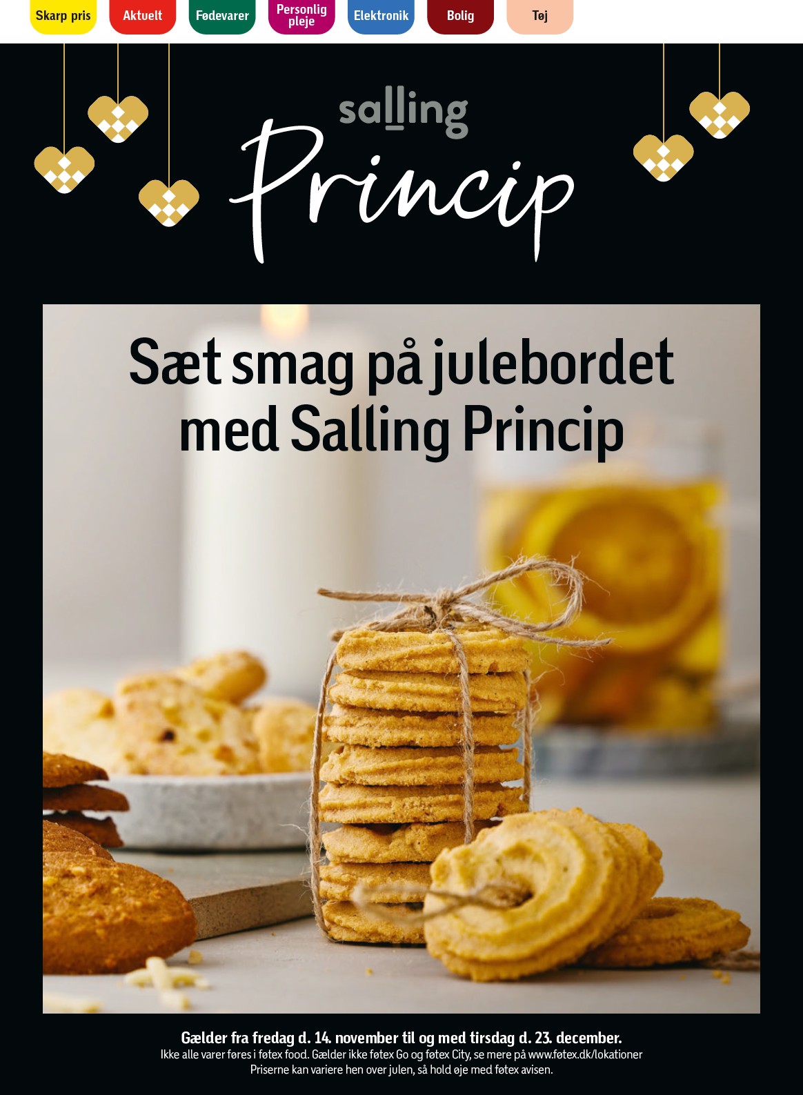 Føtex - Salling Princip tilbudsavis gyldig fra 14.11. til 23.12.