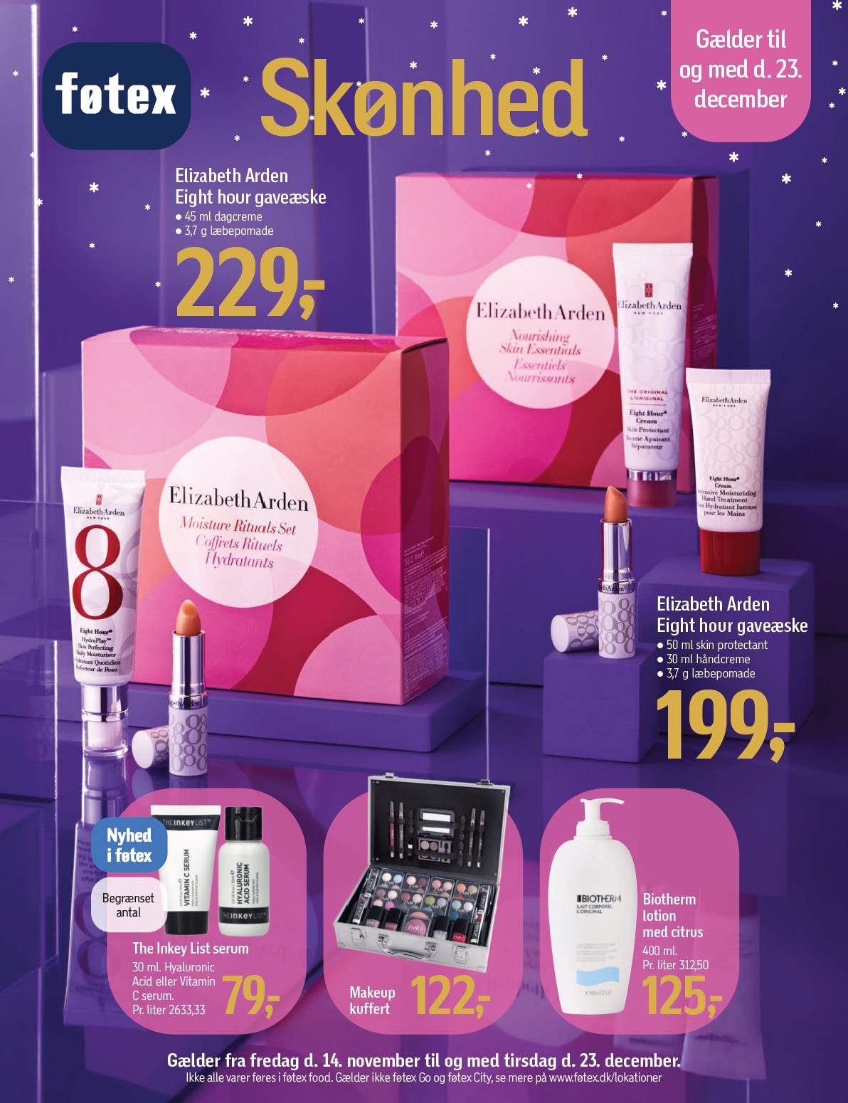 Føtex - Katalog Skønhed tilbudsavis gyldig fra 14.11. til 23.12.