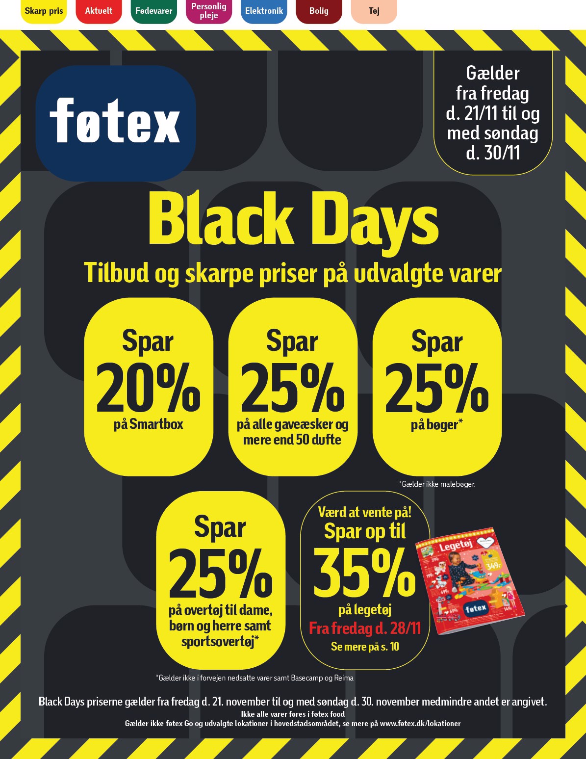 Føtex - Black days tilbudsavis gyldig fra 21.11. til 30.11.