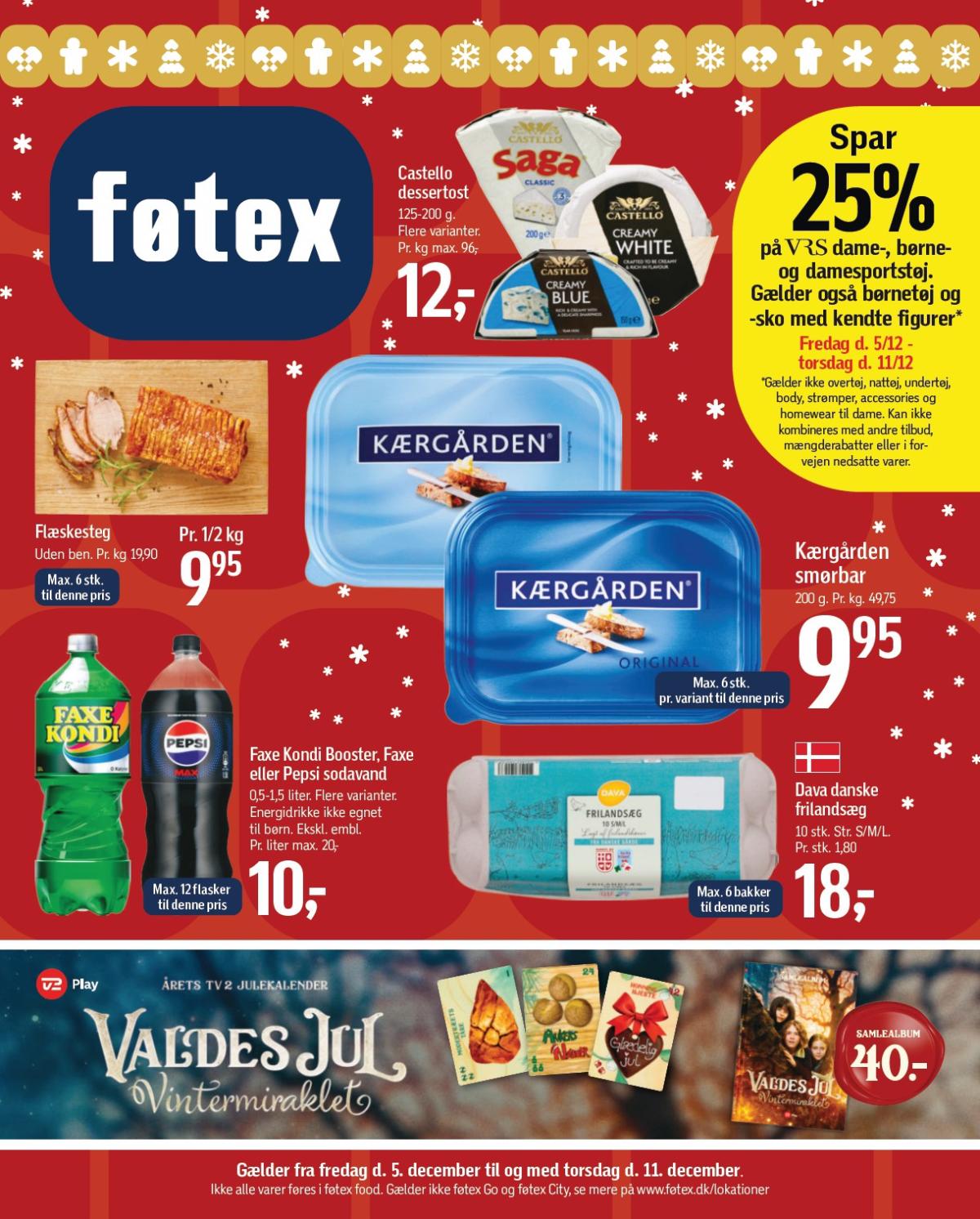 Føtex tilbudsavis gyldig fra 05.12. til 11.12.