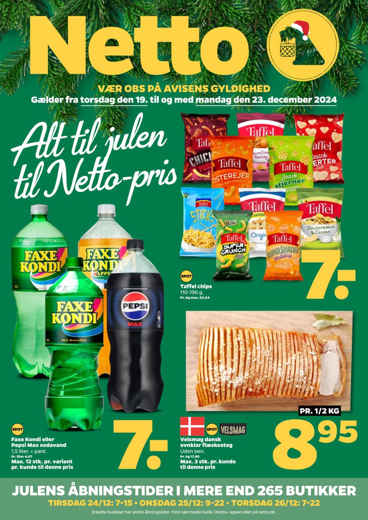 Netto tilbudsavis gyldig fra 19.12. - 23.12.