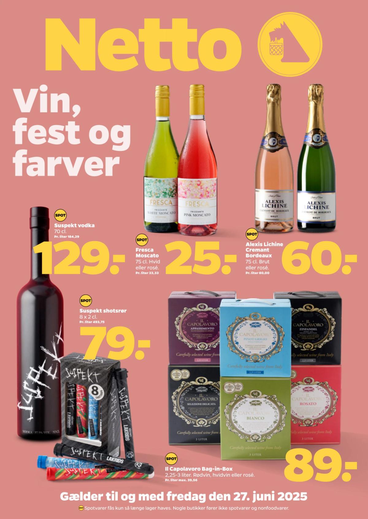 Netto - Vinfestival tilbudsavis gyldig fra 21.06. til 27.06.