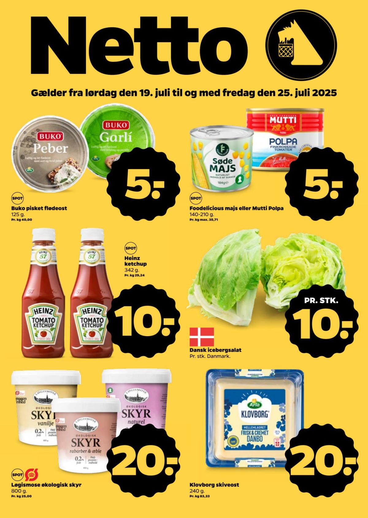 Netto tilbudsavis gyldig fra 19.07. til 25.07.