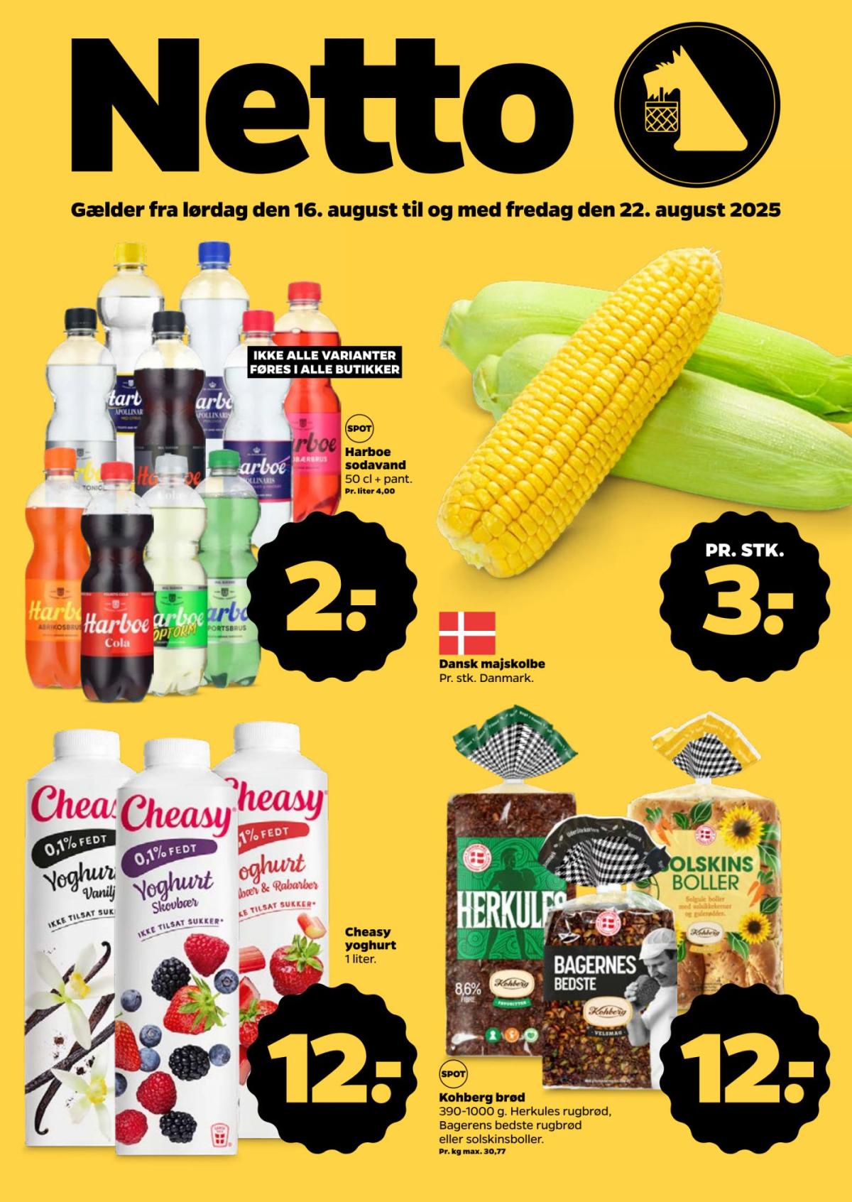 Netto tilbudsavis gyldig fra 16.08. til 22.08.