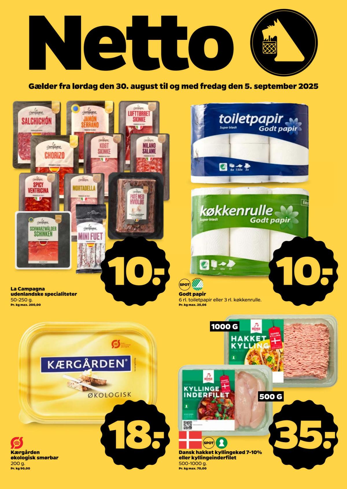 Netto tilbudsavis gyldig fra 30.08. til 05.09.