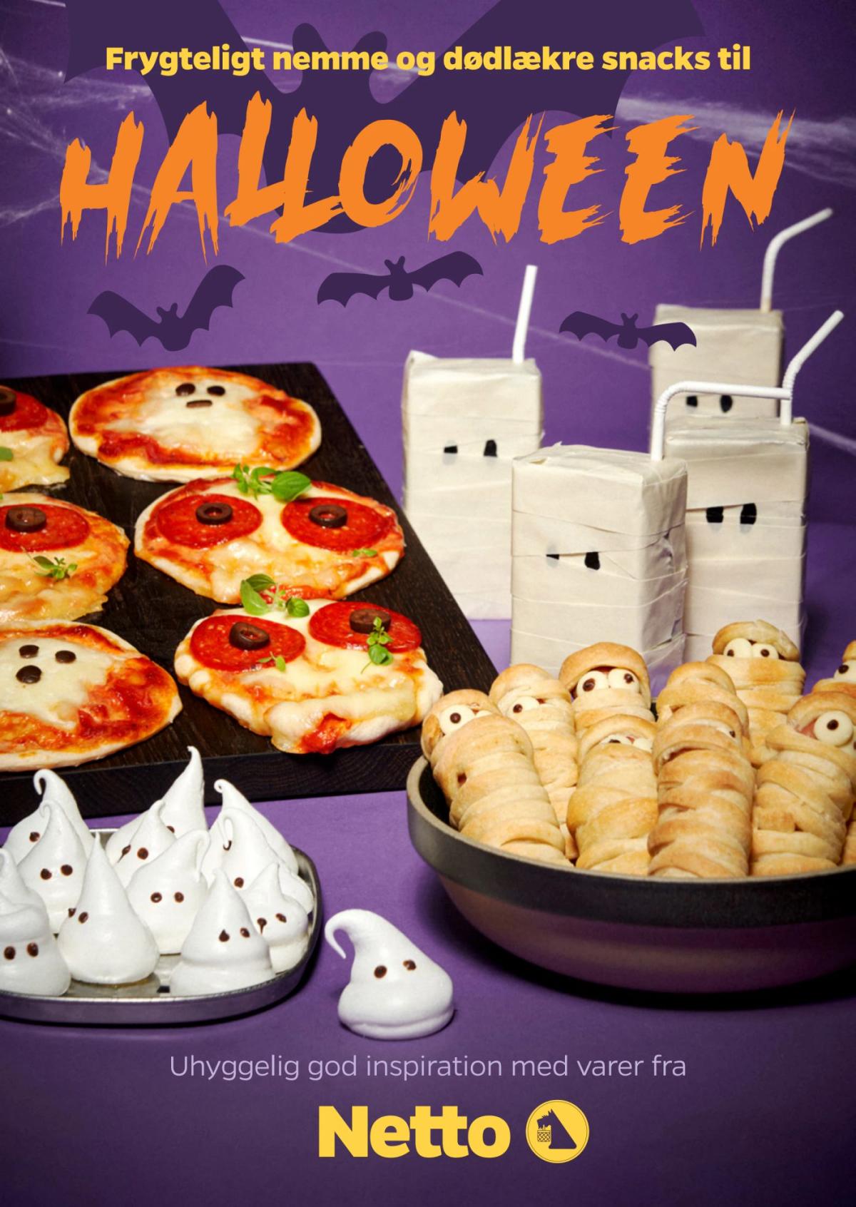 Netto - Nem Halloween tilbudsavis gyldig fra 30.09. til 31.10.