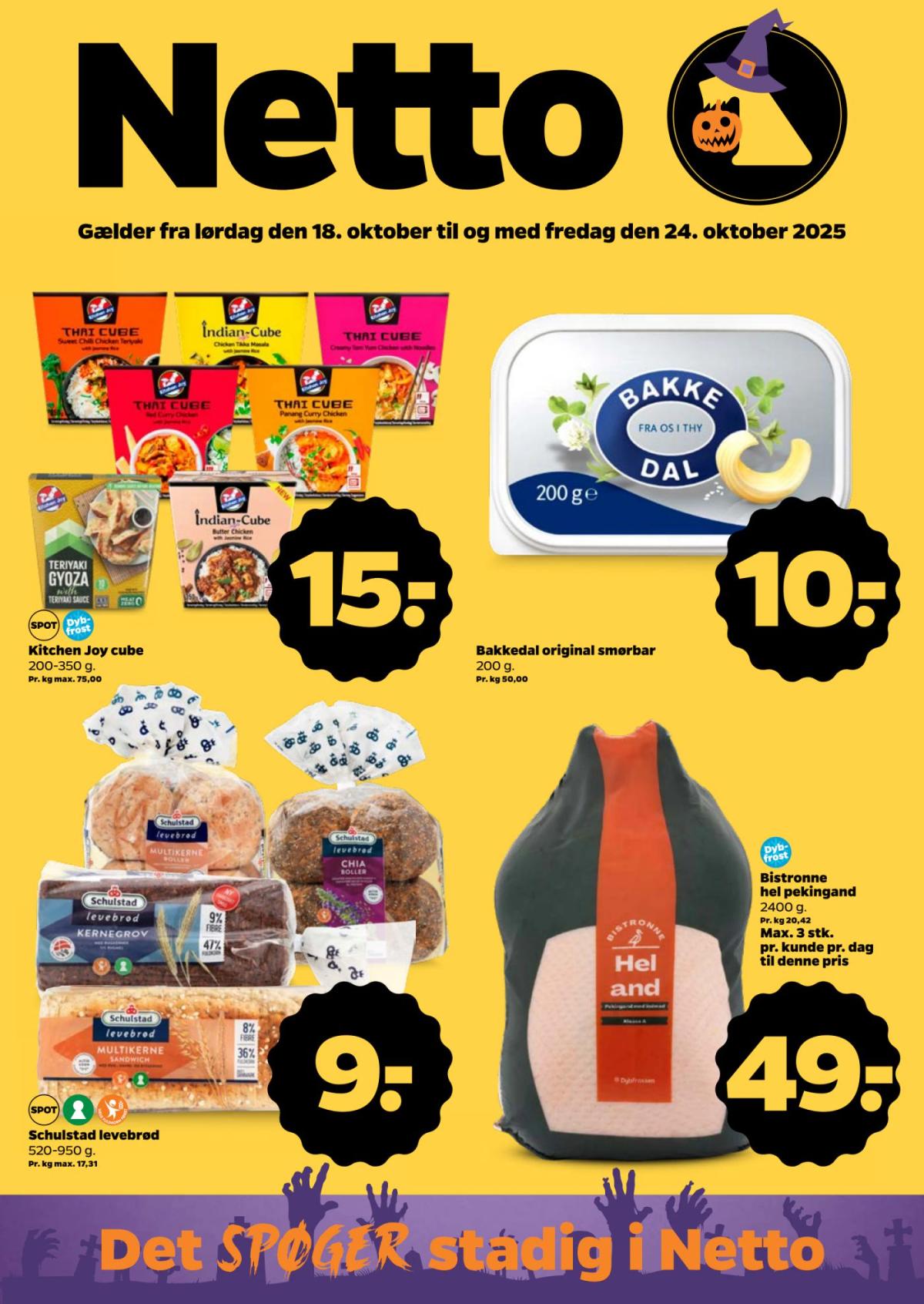 Netto tilbudsavis gyldig fra 18.10. til 24.10.