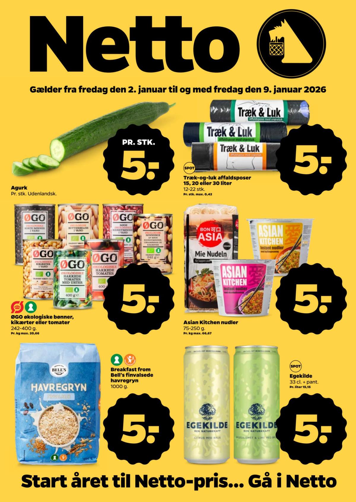 Netto tilbudsavis gyldig fra 02.01. til 09.01.