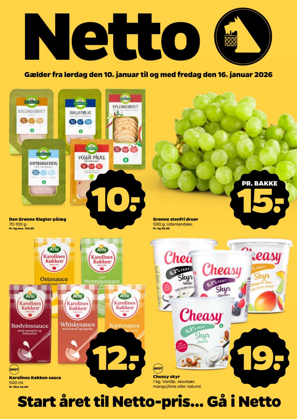 Netto tilbudsavis gyldig fra 10.01. til 16.01.
