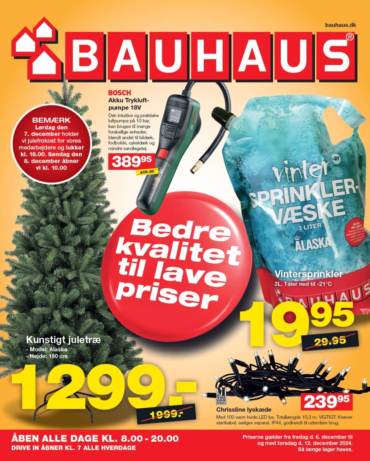 BAUHAUS tilbudsavis gyldig fra 06.12. - 12.12.