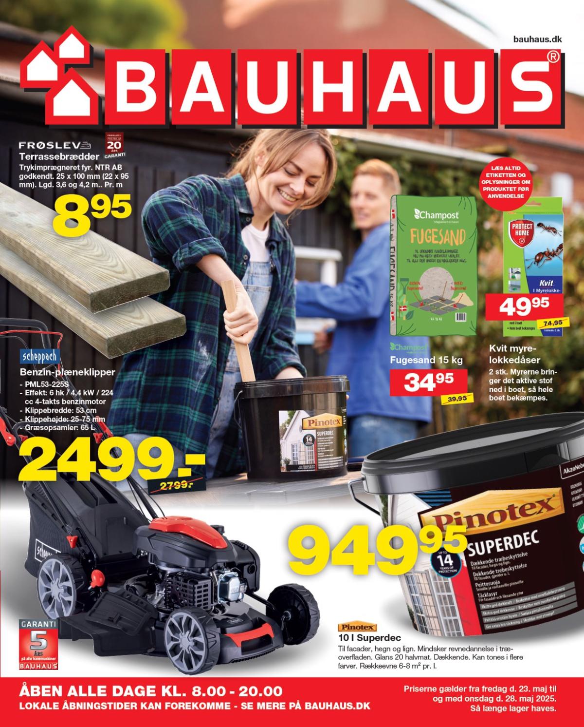 BAUHAUS tilbudsavis gyldig fra 23.05. - 28.05.